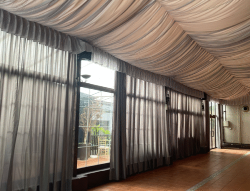 Renovación de textiles para salones de eventos