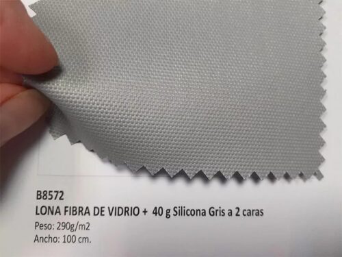 Fiberglass Canvas + Silicone Coating