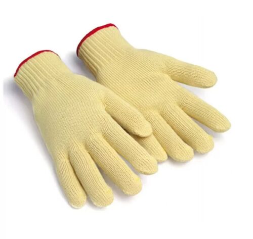 Protective gloves cut-cotton lining