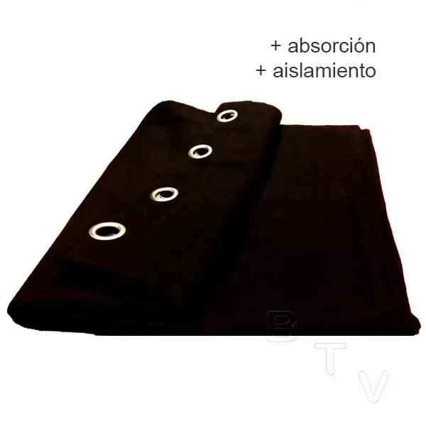 Cortina Absorción Acústica Molton Sella 500g 590 x 290 cm