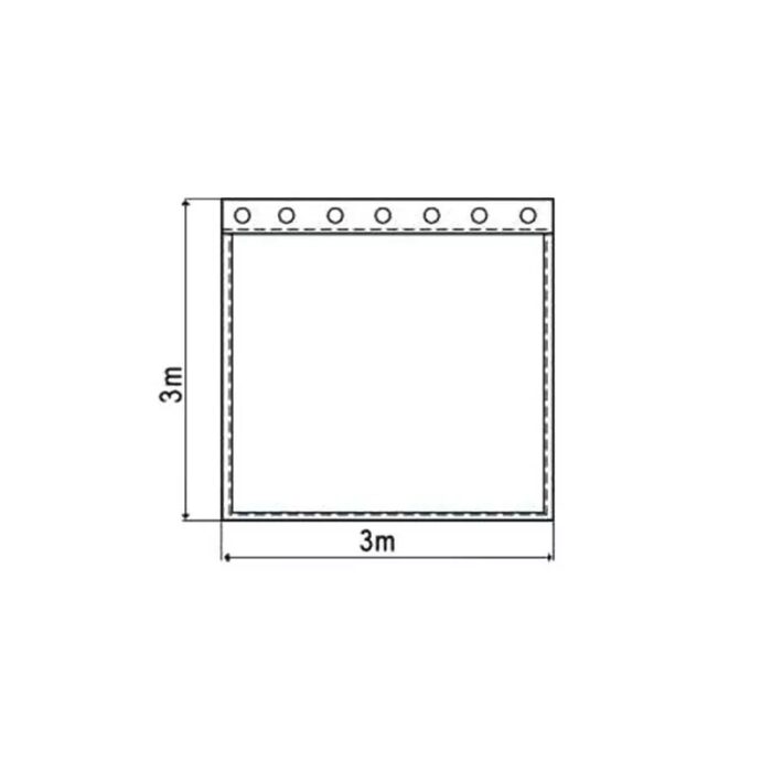 Cortina Molton Sella 500g 300x300cm
